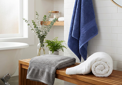 Jogo de Toalha Banho + Rosto Dohler Advanced 100% Algodão (2 Peças) - Gramatura: 450g/m²