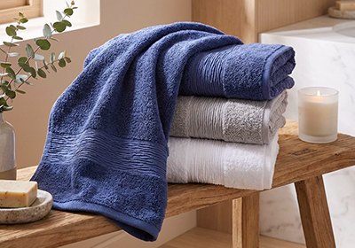 Jogo de Toalha Banho + Rosto Dohler Advanced 100% Algodão (2 Peças) - Gramatura: 450g/m²