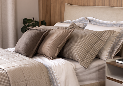 Jogo de Cama Queen Karsten Danton 100% Algodão Percal 200 Fios