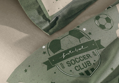 Jogo de Cama Infantil Karsten Futebol