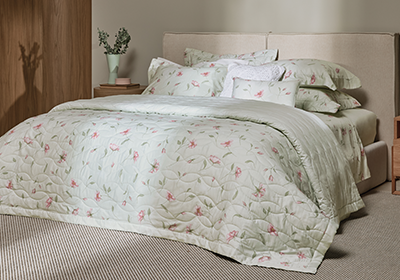 Jogo de Cama Queen Trussardi Strice 100% Algodão Cetim 200 Fios