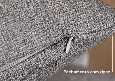 Capa de Almofada Linho Trellis