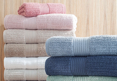 Jogo de Toalha Banhão Buddemeyer Fio Penteado Canelado