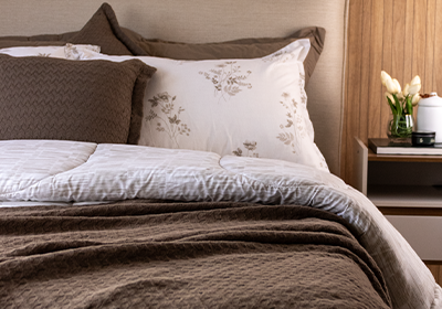 Jogo de Cama Queen Karsten Danton 100% Algodão Percal 200 Fios