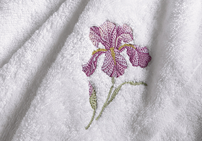 Jogo de Toalhas de Mão / Lavabo Trussardi Le Iris