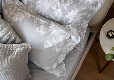 Jogo de Cama Queen Karsten Danton 100% Algodão Percal 200 Fios