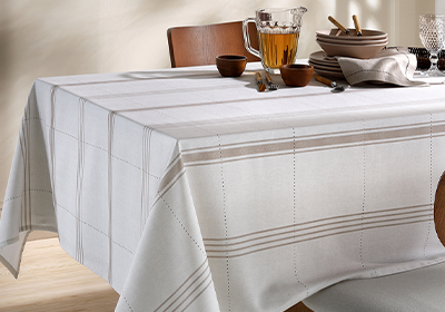 Toalha de Mesa Redonda Dohler Clean Nina