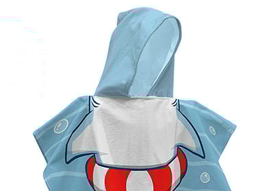 Toalha Infantil com Capuz Dohler Shark