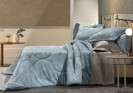 Edredom Casal Altenburg Blend Elegance Cloud Dupla Face Relevo Plush