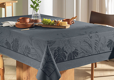 Toalha de Mesa Redonda Karsten Jacquard Sempre Limpa Amaris