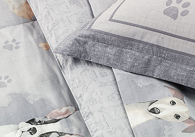 Jogo de Cama Casal Infantil Karsten Dog