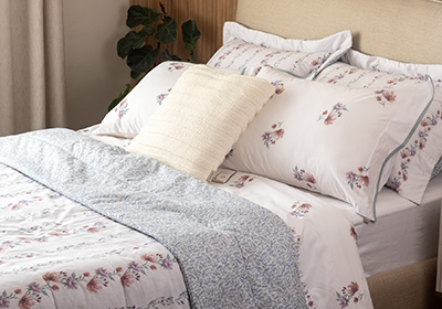 Jogo de Cama Queen Karsten Danton 100% Algodão Percal 200 Fios