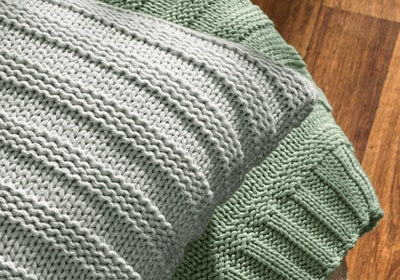 Almofada Karsten Campelo Tricot 45cm x 45cm (1 Peça)