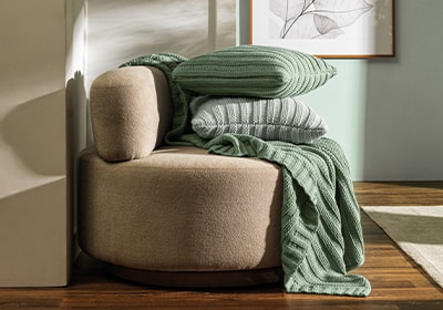 Almofada Karsten Campelo Tricot 45cm x 45cm (1 Peça)