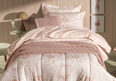 Kit Colcha Infantil Karsten Encantada