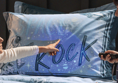 Jogo de Cama Infantil Karsten Espacial