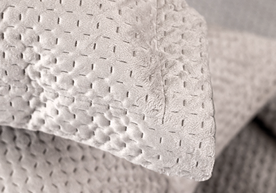 Kit Colcha Cobre-Leito Casal Estocolmo Aveludada