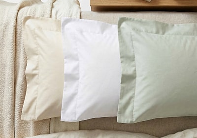 Fronha Altenburg Lux 100% Algodão Percal 200 Fios com Abas 50cm x 70cm (1 Peça)