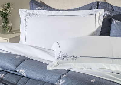 Jogo de Cama Karsten Helen Bordado