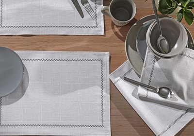 Kit 4 Peças Jogo Americano Dohler Clean Renova Estampado Digital Iara
