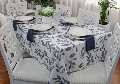 Toalha de Mesa Retangular Antique Amalfi 6 Lugares