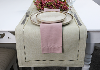 Caminho de Mesa Glamour Linen