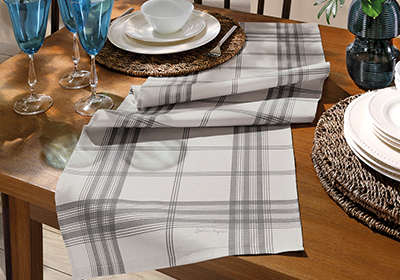 Caminho de Mesa Dohler Clean Renova Estampado Digital Luna 45cm x 1,60m