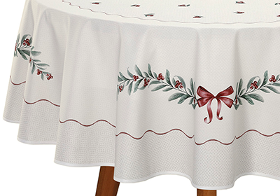 Toalha de Mesa Dohler Clean Ramos de Natal 