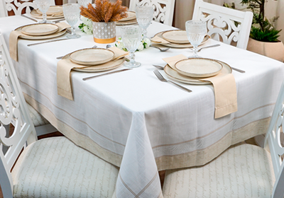 Toalha de Mesa Charmy Linen