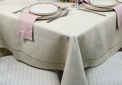 Toalha de Mesa Retangular Glamour Linen