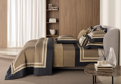 Jogo de Cama Trussardi Travertino