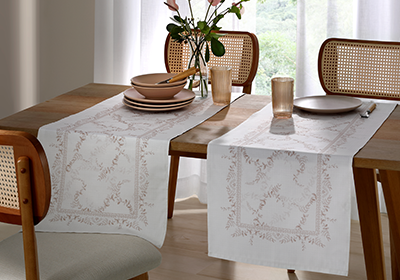 Caminho de Mesa Dohler Clean Iris 45cm x 1,60m