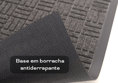 Tapete de Porta / Capacho Lima Trama Antiderrapante
