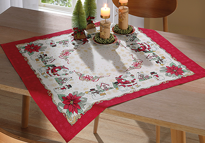 Toalha de chá Dohler Amigos do Noel