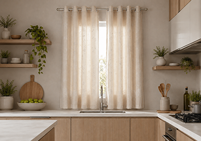 Cortina para Cozinha Dohler Delikata