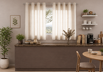 Cortina para Cozinha Dohler Nina