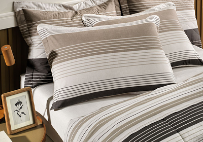 Jogo de Cama Queen Karsten Damier