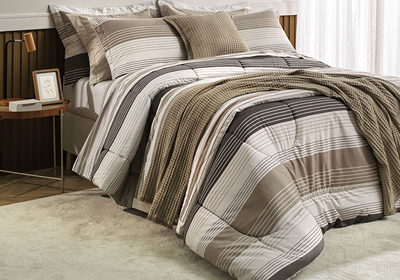 Jogo de Cama Queen Karsten Damier