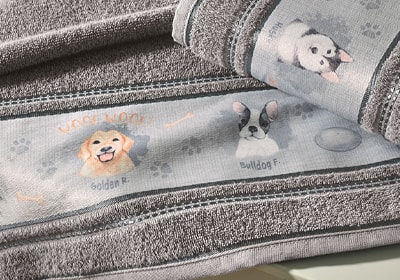 Toalha de Banho Infantil Karsten Dog