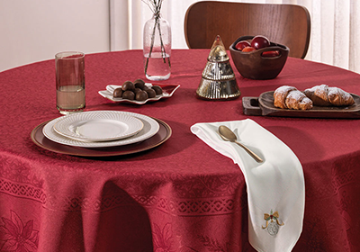 Toalha de Mesa Karsten Flor Estrela 