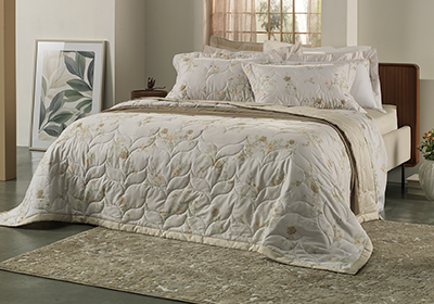 Kit Colcha Altenburg Floraline