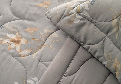 Kit Colcha Altenburg Flor de Lirio