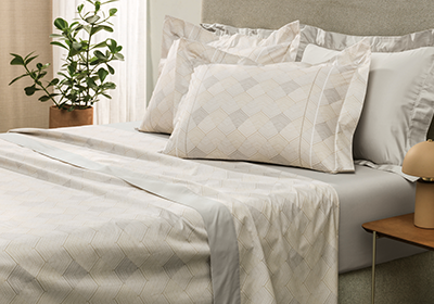 Jogo de Cama Altenburg Lux Angular 100% Algodão Percal 200 Fios