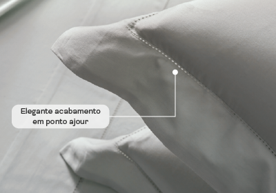 Jogo de Cama Altenburg Sublime Ponto Ajour 300 Fios