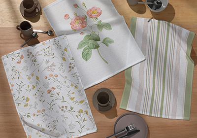 Kit 3 Peças Pano de Copa Dohler Florencia