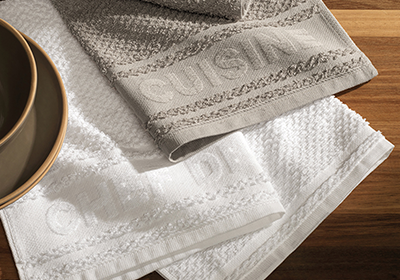 Kit 3 Peças Pano de Copa Karsten Cuisine 100% Algodão