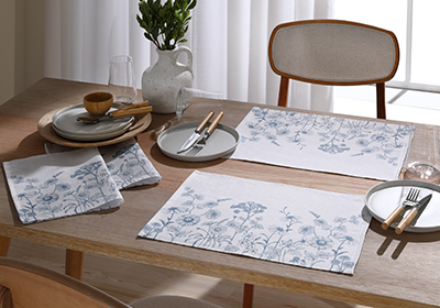 Kit 4 Peças Jogo Americano Dohler Clean Ciana