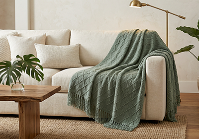 Manta Para Sofá Dohler Medina Tricot