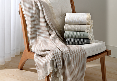 Manta para Sofá Dohler Bali 100% Algodão