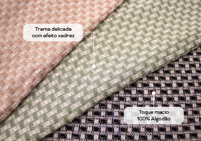 Manta para Sofá Dohler Bali 100% Algodão